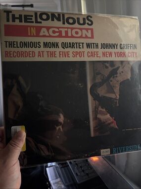 Thelonious in Action: Thelonious Monk Quartet Vinyl - US Mono first press VG+